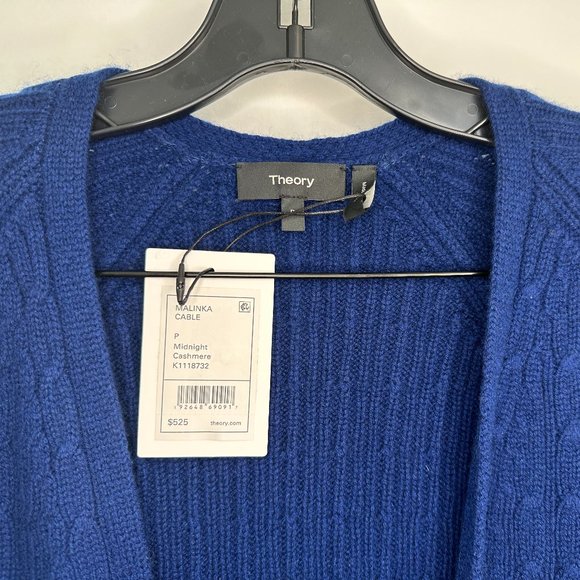 Theory Cashmere Belted Cardigan - Picture 1 of 11